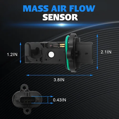 Vista 6 de 12671624 Medidor de sensor de flujo de aire masivo Sensor MAF para Chevy Cruze 2013-2019 Sonic 2012-2020 Trax 2015-2020 Buick Encore 2013-2021