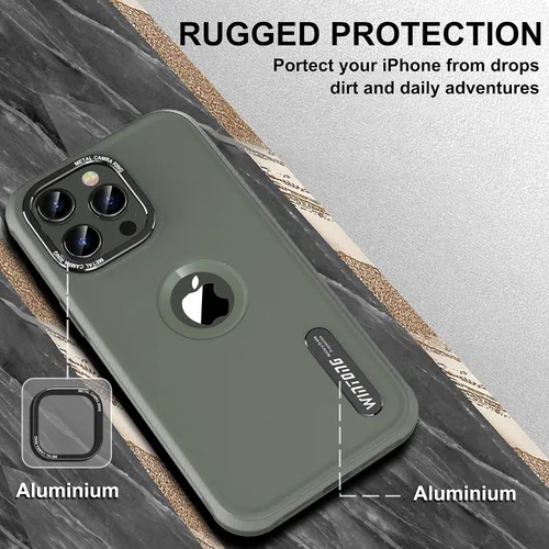 Vista 3 de WINTONG Funda magnética compatible con iPhone 14 Pro Max, protección contra caídas de grado militar, cuerpo completo, a prueba de golpes