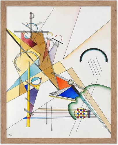 Vista 61 de Poster Master Póster clásico, impresión expresionista vintage, regalo para artistas, amigos, animales en un recinto, horquilla, abstracto, cubismo