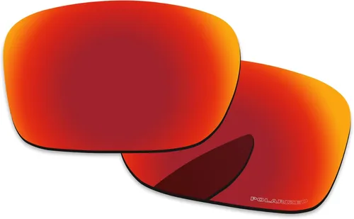 Vista 2 de PapaViva Lentes de repuesto para Oakley Holbrook OO9102 Fire Red - Polarizadas