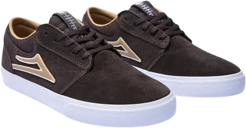 Vista 5 de Lakai Riley 3 Zapatos de skate para hombre - Modelo Pro de Riley Hawk Rojo (Red Suede)