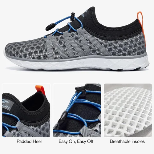 Vista 4 de ALEADER - Zapatillas acuáticas de secado rápido para hombre
