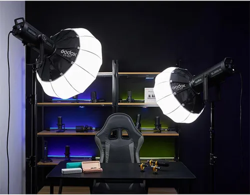 Vista 5 de Godox CS-85T 33.5" Linterna Softbox con montaje Bowens