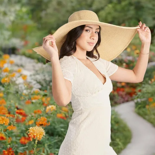 Vista 2 de San Diego Hat Company Ultrabraid Sombrero con ala extra grande, para mujer.