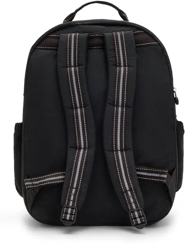 Vista 6 de Kipling Mochila para laptop Seúl extra grande de 17 pulgadas para mujer, duradera, espaciosa con correas acolchadas para el hombro, bolsa escolar