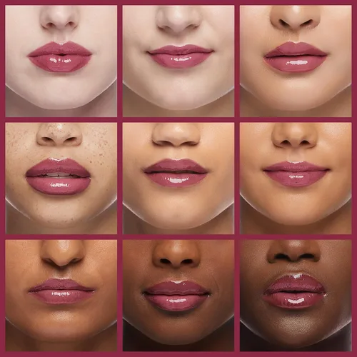 Vista 7 de Physicians Formula Mineral Wear Diamond Lip Plumper Gloss, dermatológicamente probado, diamante de bayas brillantes