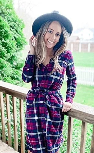 Vista 4 de Lanzom - Sombrero clásico de ala ancha flexible para mujer estilo Panamá cinturón con hebilla fedora de lana