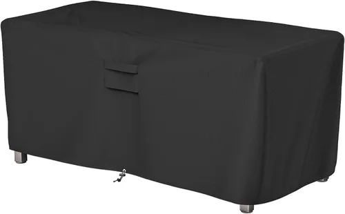 Vista 12 de Cubierta de mesa para hoguera Outland Living 401/403 para exteriores, mesa de fuego de gas propano para exteriores, 44 pulgadas, resistente al agua