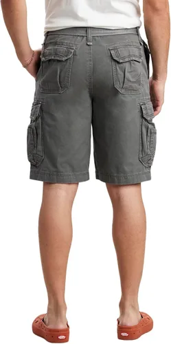 Vista 8 de Unionbay Survivor pantalones cortos de cargo con cinturón para hombre