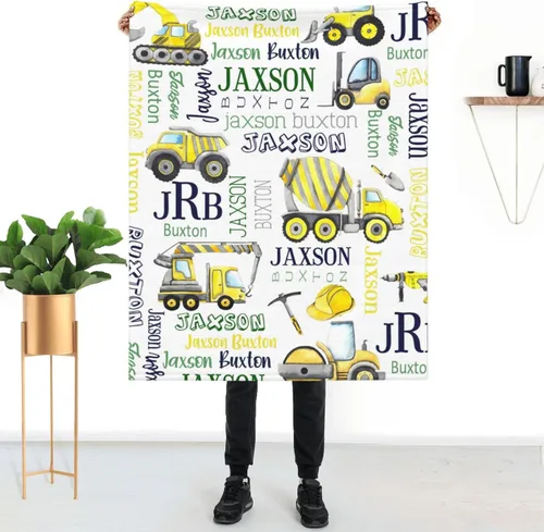 Vista 14 de Mantas de bebé personalizadas para niñas y niños con nombre, mantas personalizadas para niños, artículos de bebé personalizados, regalos Elefante