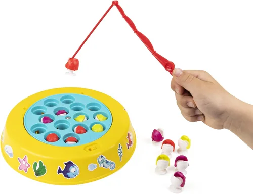 Vista 3 de Spin Master Games 6061501 - Juego de mesa de pesca para niños y familias