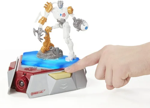 Vista 3 de Playmation Marvel Avengers Super Ultron Bot Villain Figura inteligente