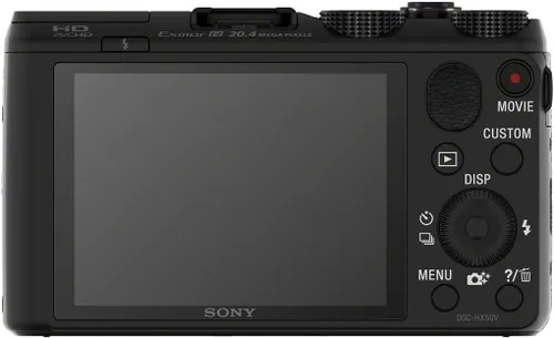 Vista 2 de Sony DSC-HX50V/B 20.4MP Cámara digital con pantalla LCD de 3 pulgadas (negro)