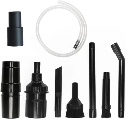 Vista 2 de Kit de limpieza micro accesorios de vacío para aspiradora compacta en seco húmedo 1-1/4 en 6 piezas
