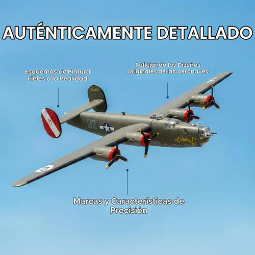 Vista 6 de Daron Worldwide Trading Sello B-24J Liberator Witchcraft Jet