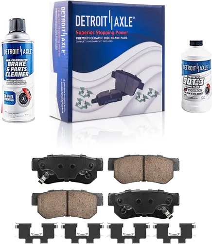 Vista 15 de Detroit Axle - Kit de freno delantero para Chevrolet Impala Monte Carlo Buick LeSabre Riviera Park Avenue Cadillac DeVille Olds Intrigue, Pinza