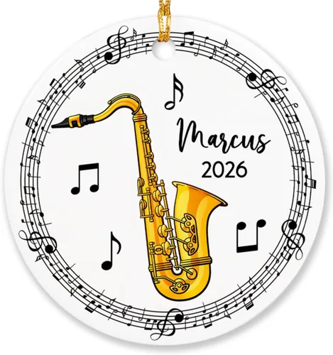 Vista 11 de Adorno de acordeón personalizado de Navidad, adorno de instrumento musical de acordeón para árbol de Navidad 2025, adorno de acordeón regalo