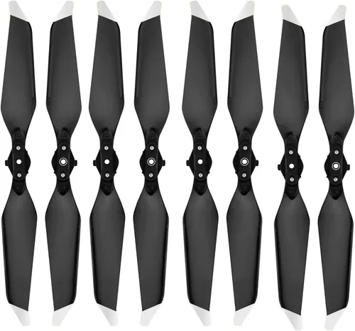 Vista 8 de Hélice para DJI Mavic Pro Platinum 4 pares de cuchillas de repuesto para hélices Drones Accesorios de bajo ruido liberación rápida 8331F alas