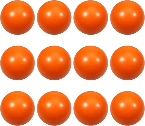 Vista 9 de 12 bolas de espuma de 6 colores para aliviar el estrés para niños y adultos, ejercicio de mano, juguetes sensoriales para aliviar la ansiedad, TDAH