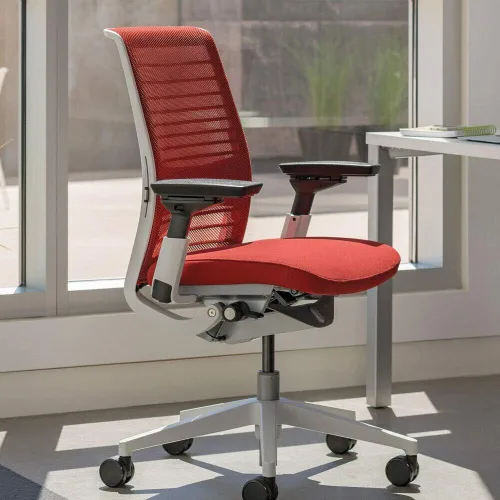 Vista 2 de MingYi.office Actuador de cable resistente de 5 pulgadas de cilindro de repuesto para silla de oficina Steelcase Think y silla Allsteel Acuity