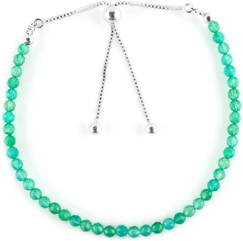 Vista 23 de Pulsera bolo de cuentas micro de piedras preciosas multicolor
