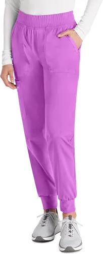 Vista 16 de Cherokee WW Revolution - Pantalones deportivos para mujer, tiro medio Negro