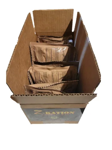 Vista 2 de Z-Ration ALL MREs - Paquete de 12 postres MRE frescos y rápidos (parte superior de magdalenas)