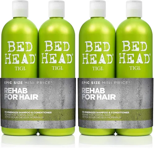 Vista 10 de Champú y acondicionador diario reenergizante Urban Antidotes de Bed Head por TIGI 25.36 fl oz, 2