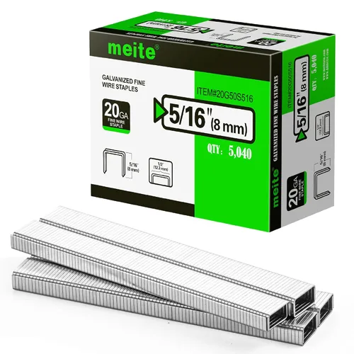 Vista 13 de meite Grapas de calibre 20, corona de 1/2 pulgada