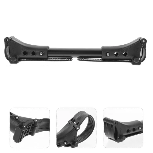 Vista 7 de ibasenice Conector de carrito de cochecito de 3 piezas para gemelos, accesorios universales para cochecito, accesorios universales para cochecito