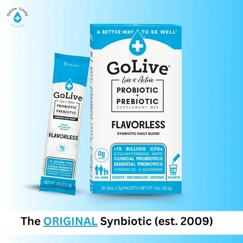 Vista 3 de Golive Suplemento mezcla de probióticos y prebióticos