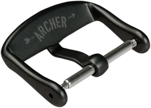 Vista 3 de Hebilla Archer Watch Straps de repuesto, de acero inoxidable con deposición física por vapor, color y acabado a elección, 0.6", 0.7", 0.8", 0.87