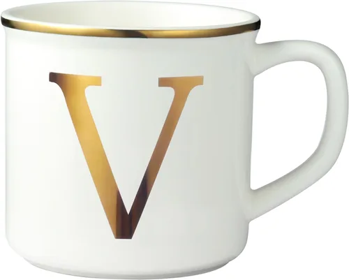 Vista 12 de Taza de Café de Cerámica Miicol 16 oz, Taza de Café Monograma, Taza de Té con Inicial Dorada, Taza de Té Personalizada, Regalo Único, Taza Grande