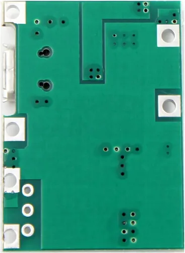 Vista 4 de Módulo de cargador de batería Micro-USB TP4056 de 3.7 V 7 W DC UPS con salida de refuerzo ajustable de 5 V, 9 V, 12 V, 27 V