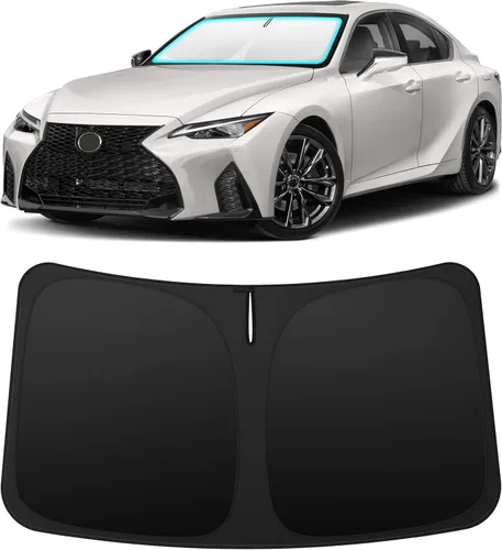 Vista 118 de INSAUTO Accesorios para parasol de parabrisas de ajuste personalizado para Acura RDX 2019-2026, parasol plegable para ventana delantera, reflector