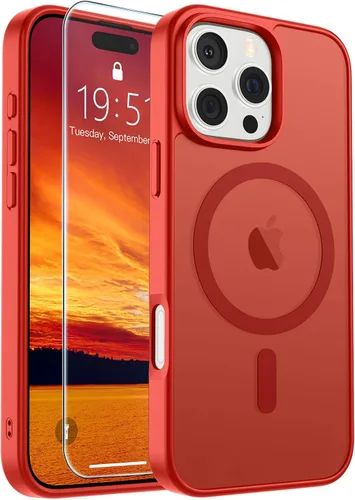 Vista 291 de SUPFINE Funda magnética para iPhone SE 2022 (3ª)/2020 (2ª), iPhone 8 (compatible con MagSafe) (protección contra caídas de grado militar), funda