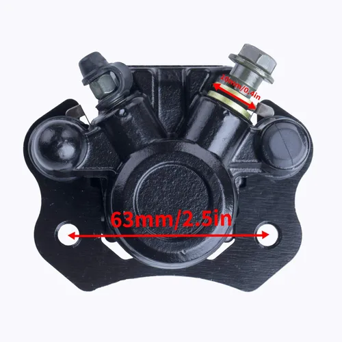 Vista 2 de Pinza de freno trasera china compatible con 90cc 110cc 125cc 150cc 200cc ATV Go Kart Taotao Four Wheeler Coolster Kazuma Roketa Sunl Baja Kinroad