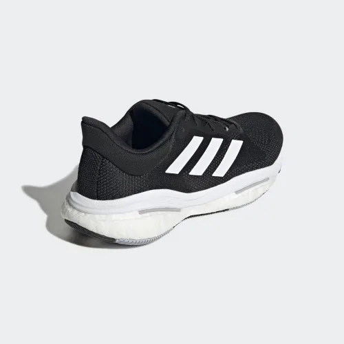 Vista 6 de adidas Tenis Solarglide 5 para mujer, Núcleo NegroGris SeisCarbono