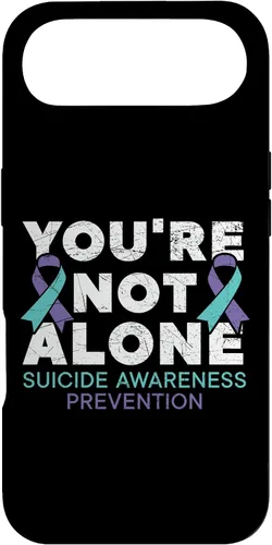 Vista 26 de Funda de concienciación para la prevención del suicidio de la depresión para iPhone 11 You're Not Alone