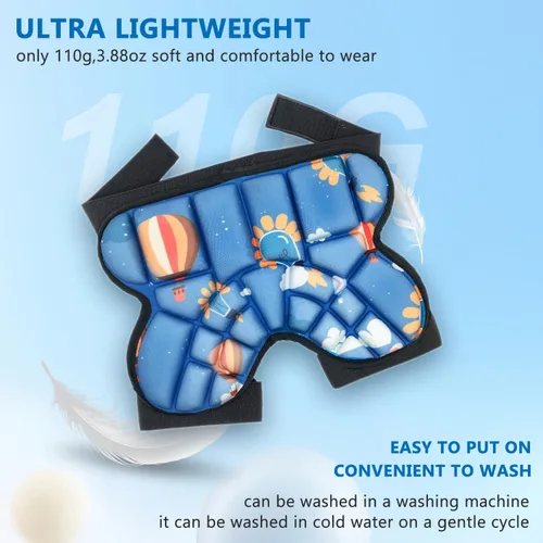 Vista 5 de Kids Butt Pad for Skating Ski Snowboarding Roller Skate