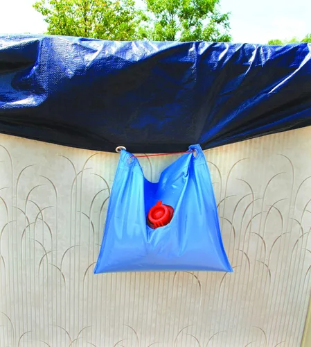 Vista 2 de Clips y bolsas para cubierta de invierno para piscina, clips de protección contra viento de 5 pulgadas que fijan la cubierta de invierno al riel