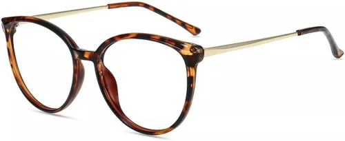 Vista 8 de Firmoo Oversize Blue Light Blocking Glasses for Women/Men, Anti Glare Anti Eyestrain, Chic Round Computer Glasses Unisex