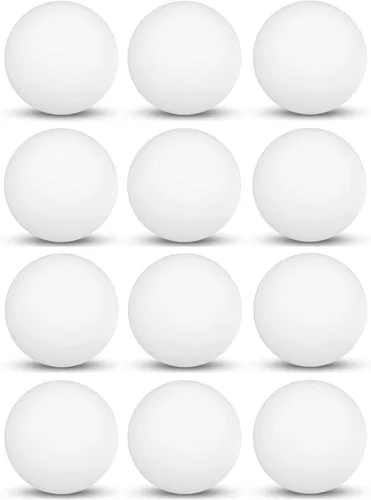 Vista 14 de Bolas de ping pong de calidad recreativa (1 estrella, 1.575 in)