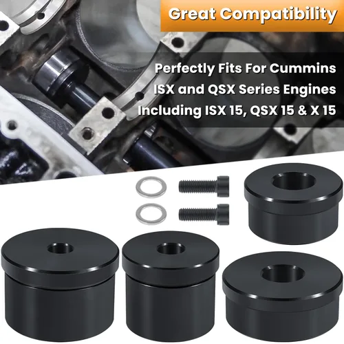 Vista 2 de 3164088 para Cummins ISX ISX15 QSX QSX15 X15 Juego de herramientas adaptador de cojinete de levas Kit de herramientas de instalación y extracción