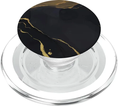 Vista 8 de PopSockets PopSockets de mármol negro PopGrip: agarre intercambiable para teléfonos y tabletas