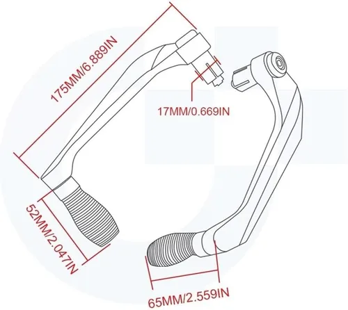 Vista 5 de Motorcycle Brake Protector Motorcycle Handlebar Grips Guard Brake Clutch Levers Protector for FZ8 FZ 8 2010-2018 2011 2012 2013 2014 2015 2016