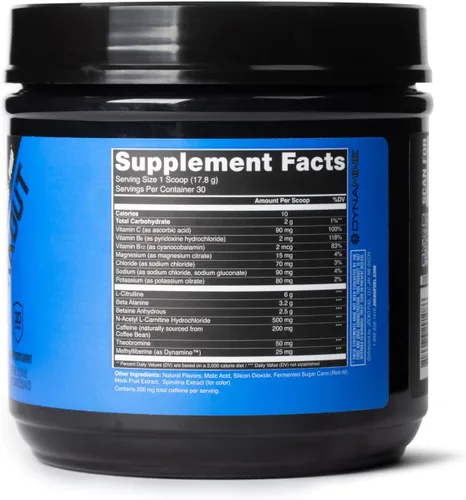 Vista 8 de Jocko Fuel Ultimate Polvo Pre-Entrenamiento - Bebida energética en polvo para antes del entrenamiento para hombres y mujeres - Mezcla nootrópica sin