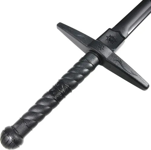 Vista 2 de E-BOGU Espada occidental de dos manos de polipropileno negra (40")