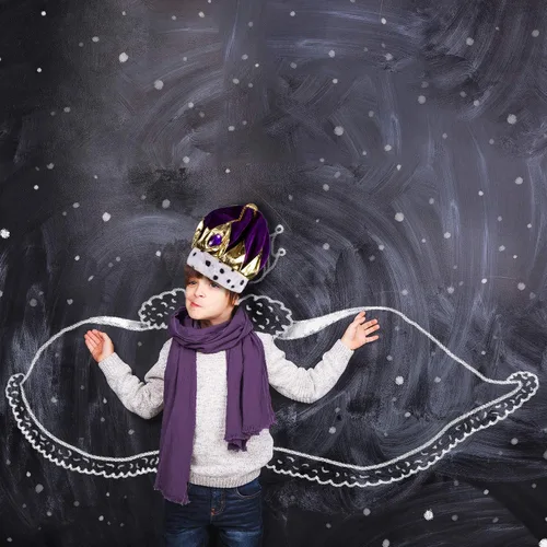 Vista 4 de Windy City Novelties - Sombrero de terciopelo púrpura Royal King Suministros de fiesta de Mardi Gras Juguete de corona para niños y adultos