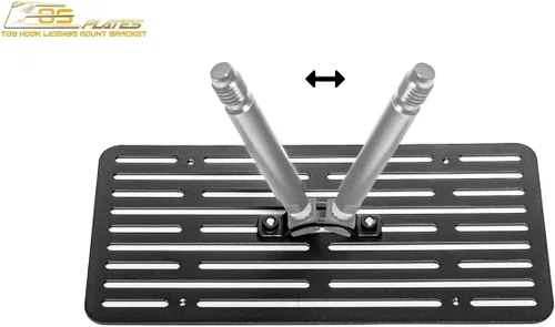Vista 8 de Extreme Online Store Repuesto para modelos Audi Q8 y SQ8 2019 actuales Placa EOS versión 2 gancho de remolque para parachoques delantero, soporte